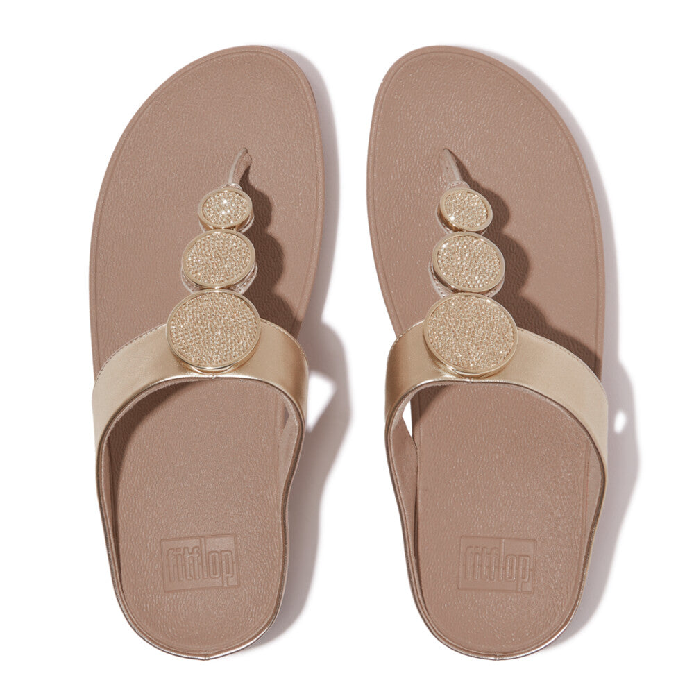 Fitflop Halo Bead-Circle Latte Beige