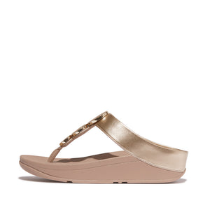 Fitflop Halo Bead-Circle Latte Beige