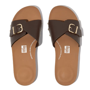 Fitflop IQushion Adjustable Buckle Chocolate